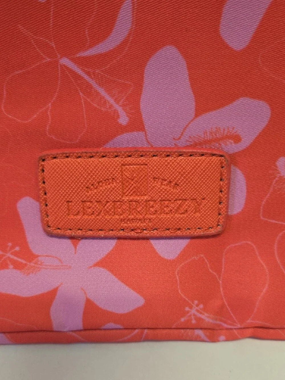 Lexbreezy Hawaii Hibiscus Print Lap Top Case EUC 14